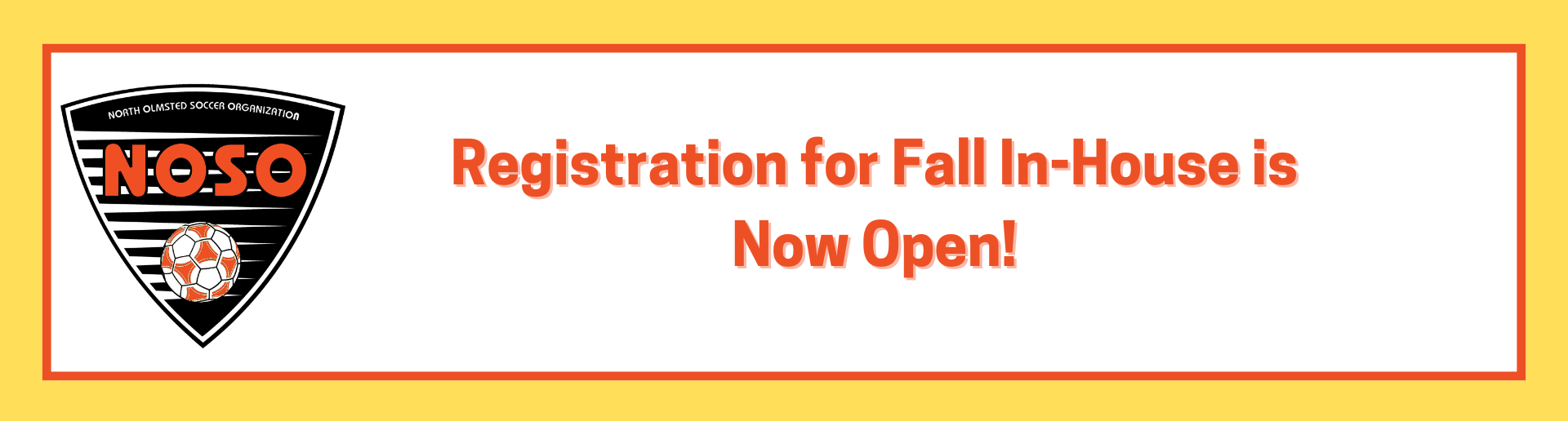 Fall In-House Registration